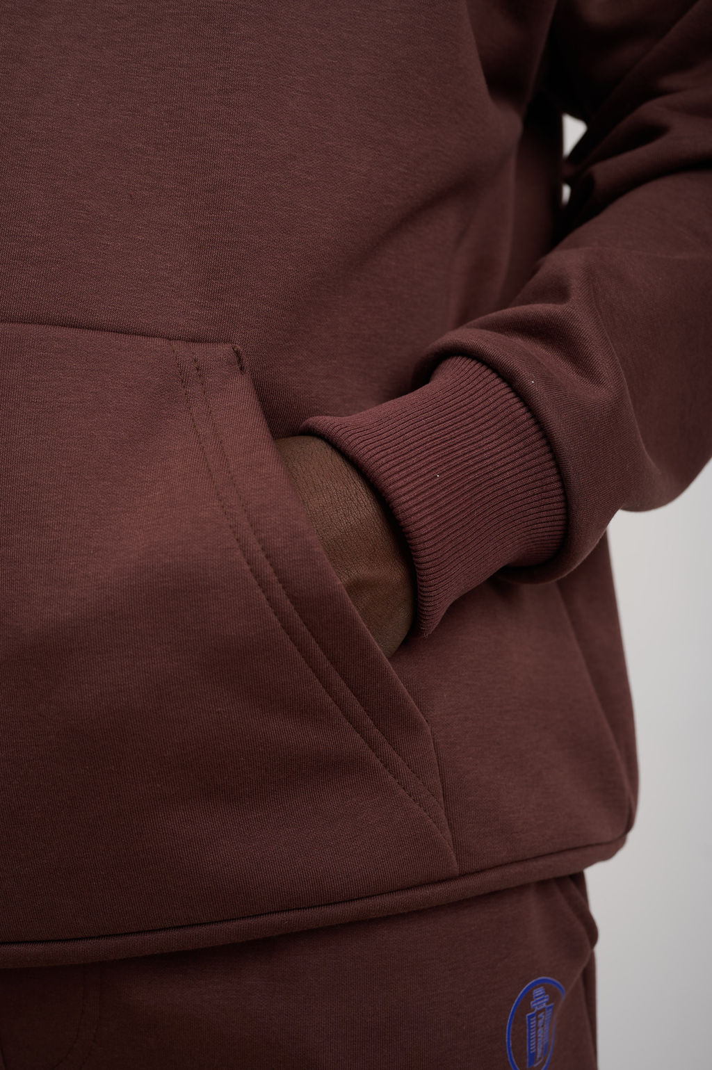 Мужской трикотажный костюм c начесом "Yoshkar-Ola" шоколад