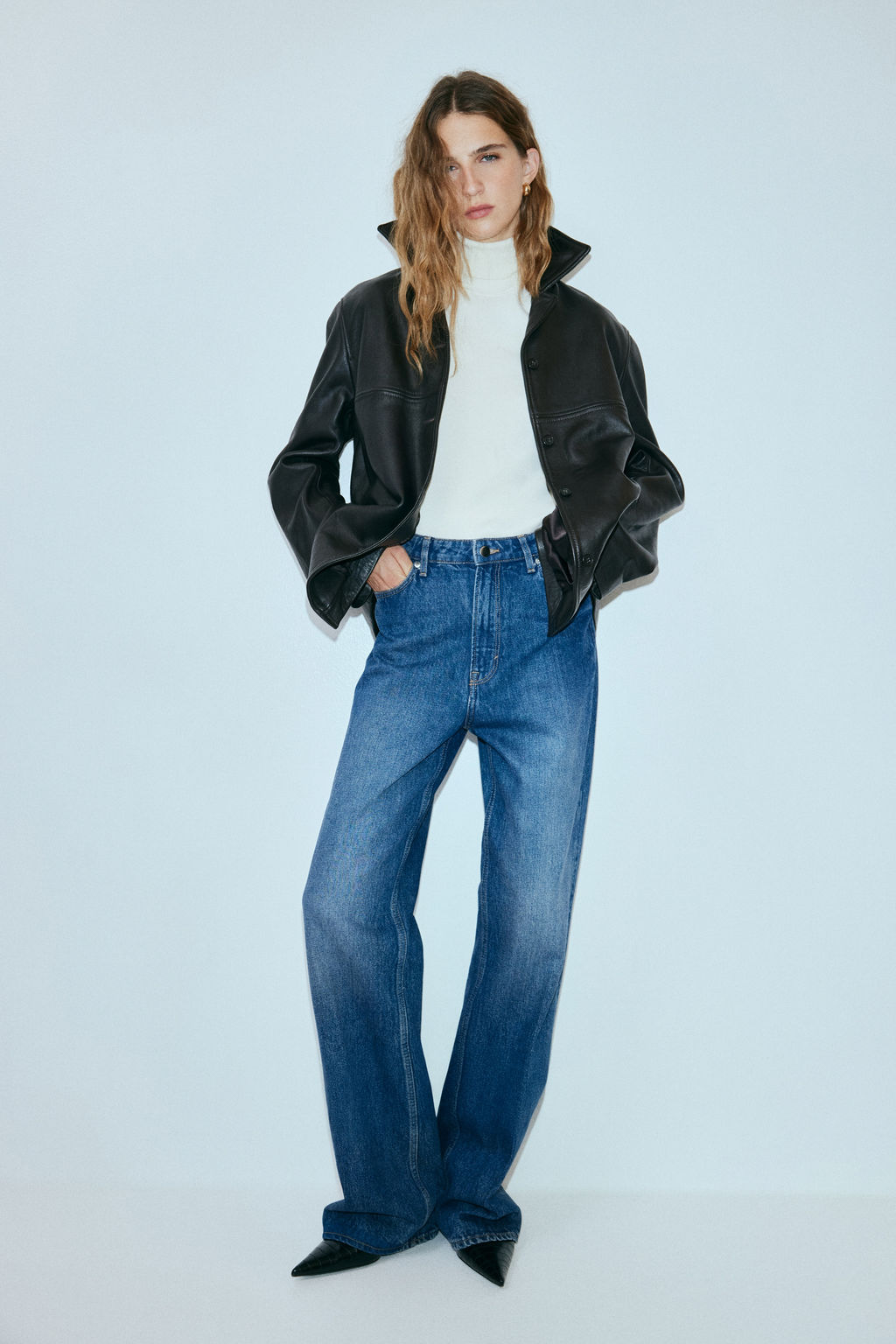 Chaqueta de piel - H&m фото 4