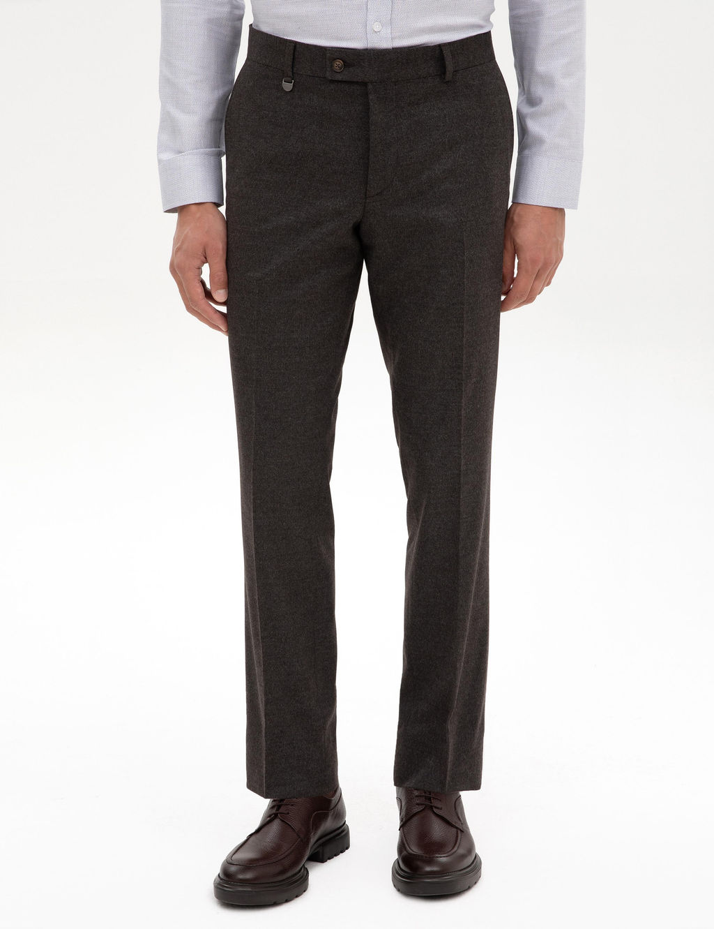 Kahverengi Slim Fit Kuma_ Pantolon - Pierre cardin фото 8