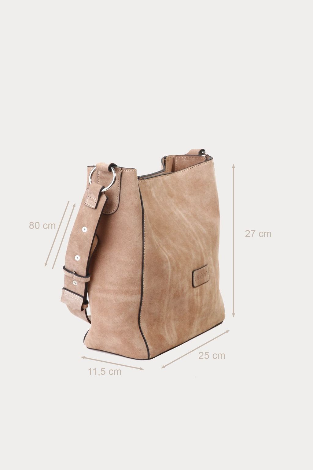 ЖЕНСКАЯ СУМКА ИЗ ПОРОШКА ЗАМШИ