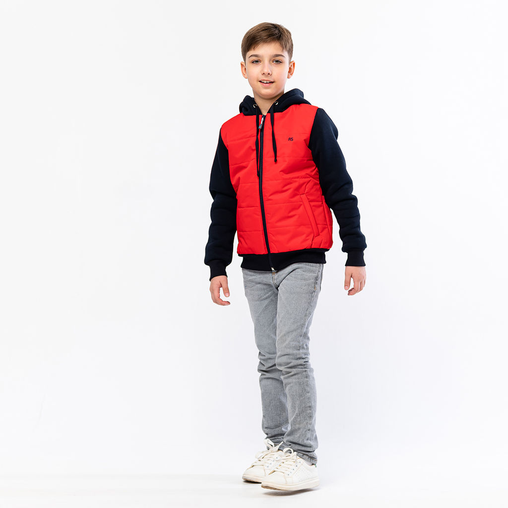 RODOS Куртка детская мембрана демисезон М-222 (Детская/М) Красный/Синий