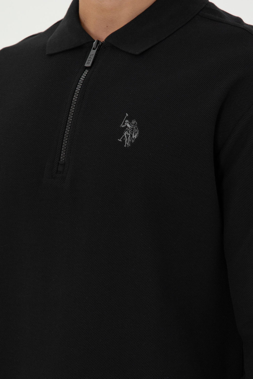 Мужской черный свитшот Неожиданная скидка в корзине - U.s. polo assn фото 7