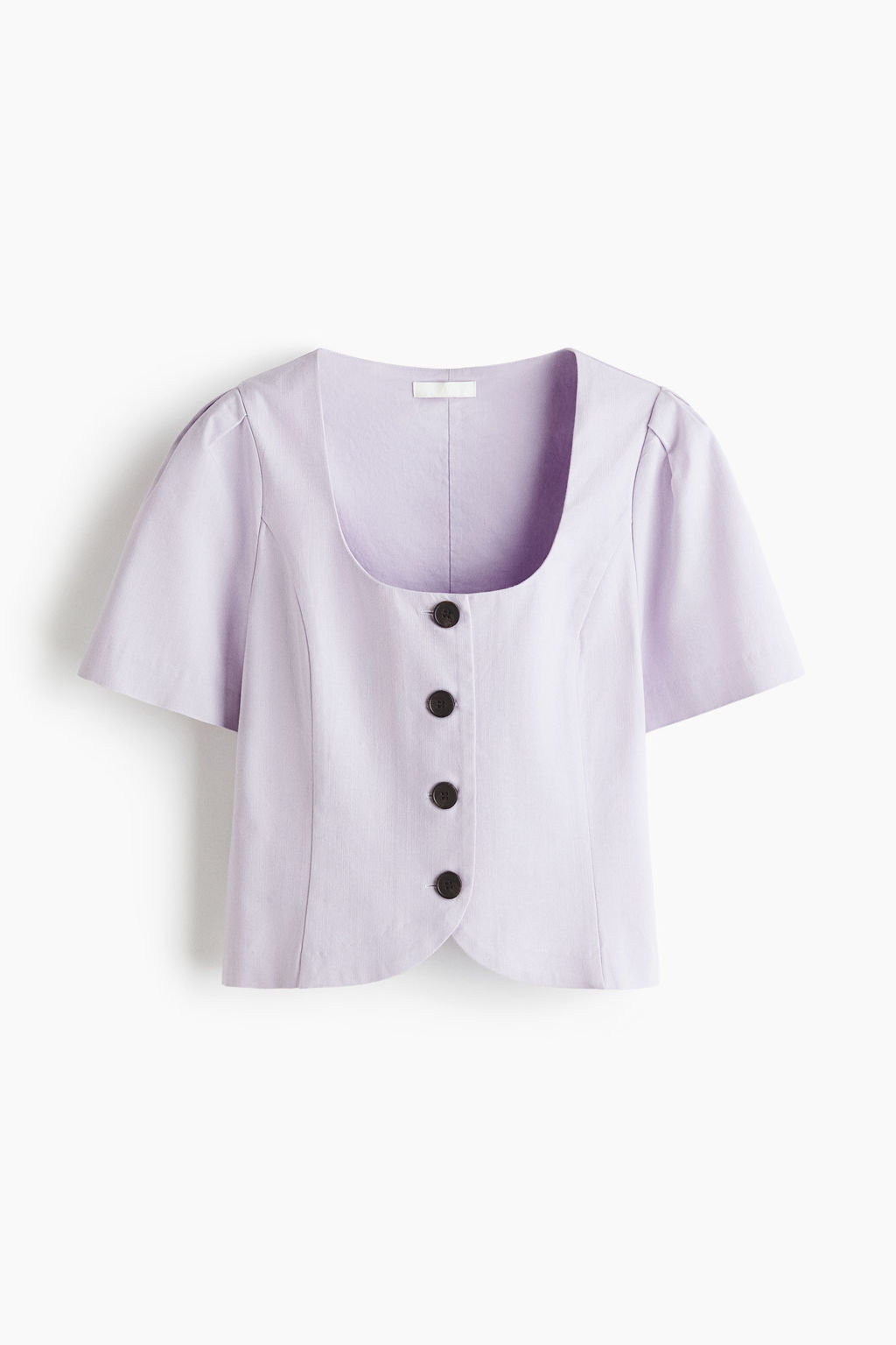 Blusa con escote en U - H&m фото 2