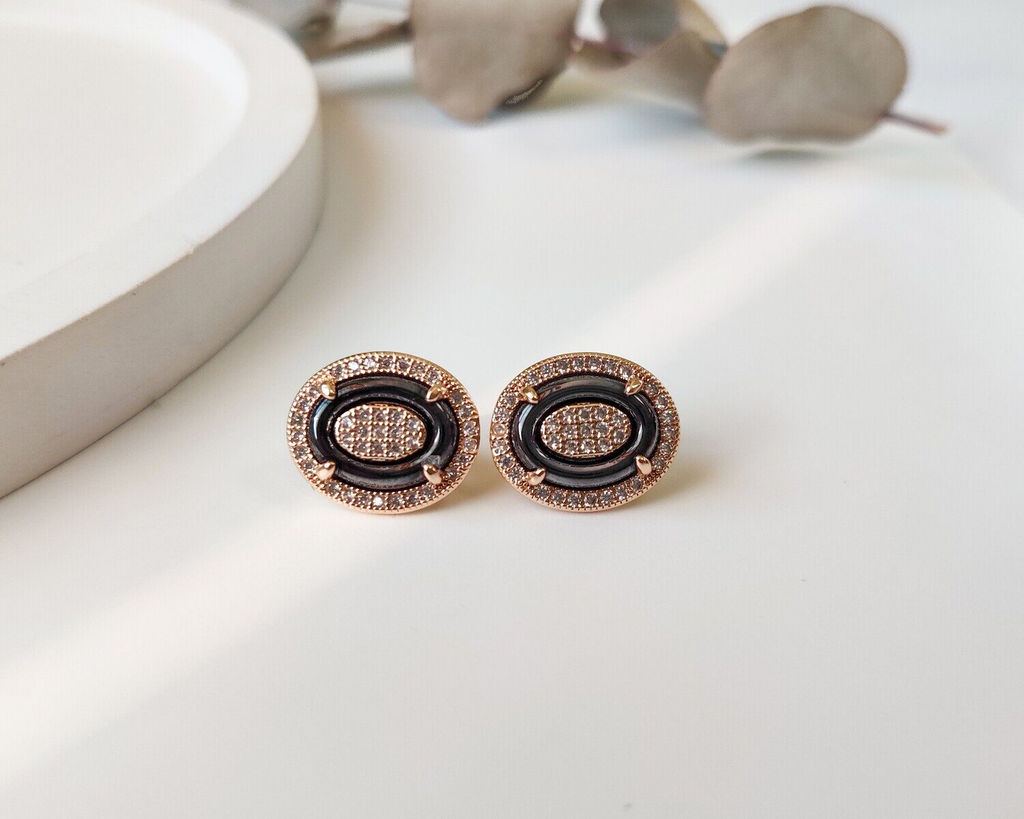 Серьги с керамикой