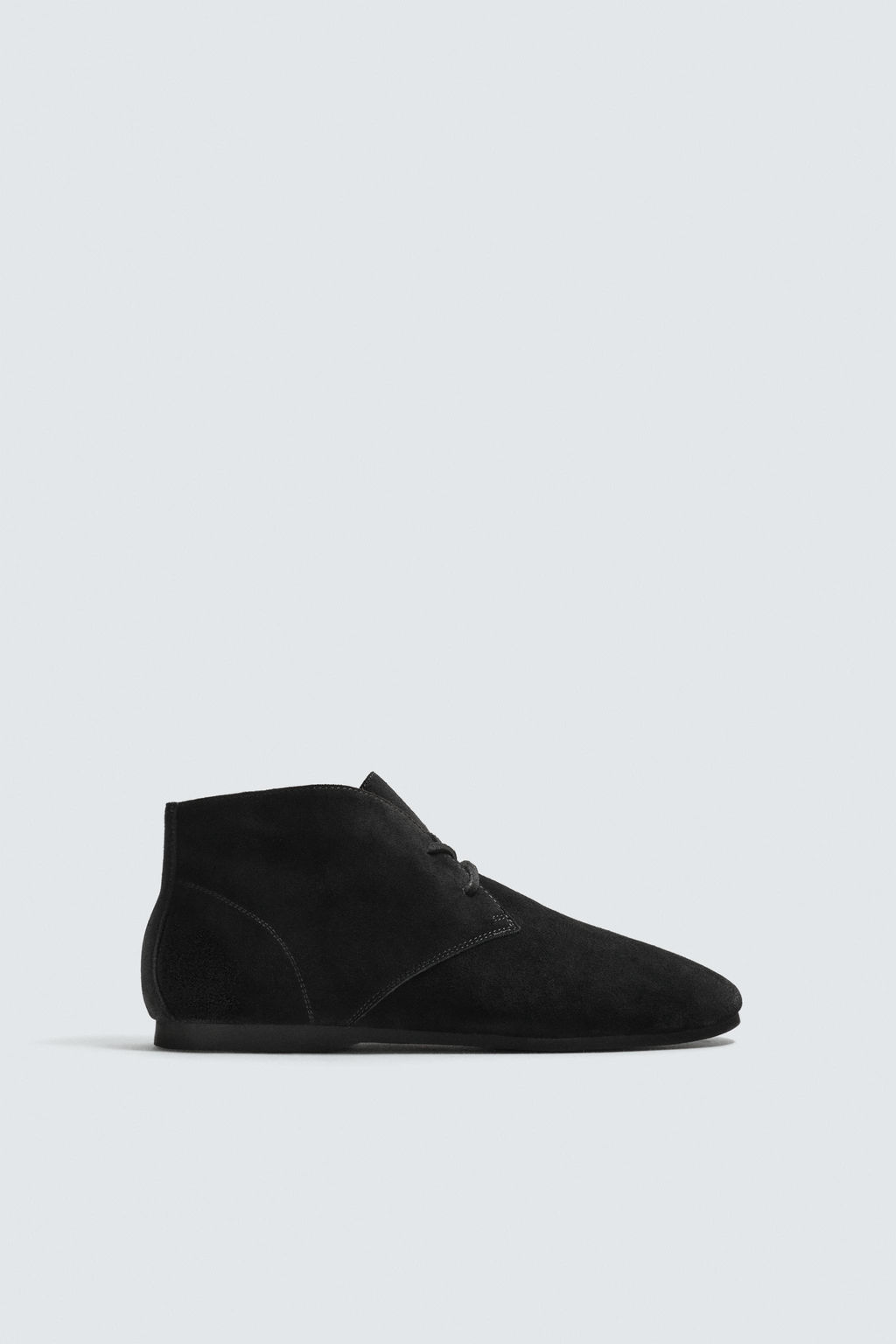 BOTA PIEL SUELA VIBRAM® AARON LEVINE X ZARA / Negro  фото 4