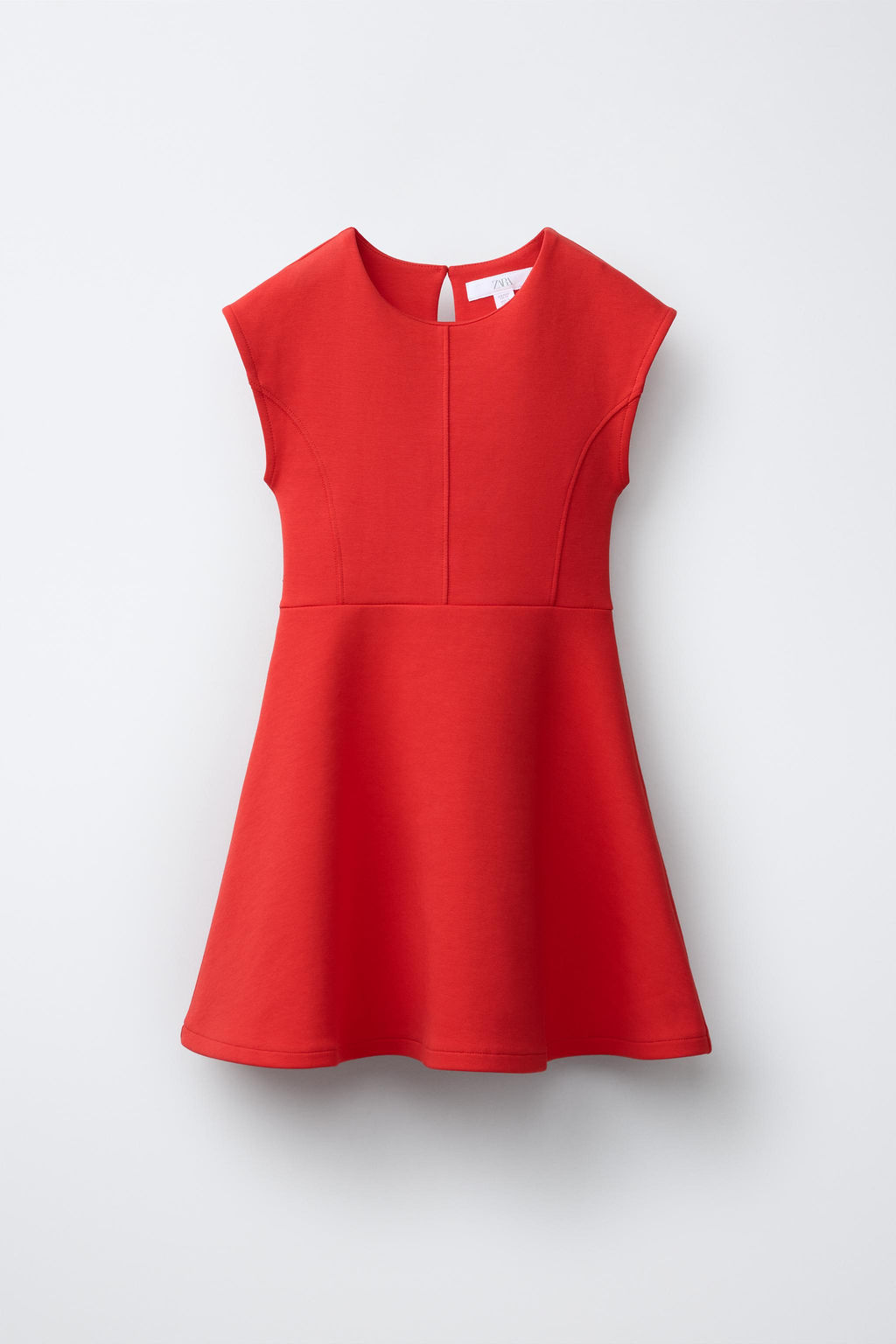 VESTIDO PUNTO ROMA / Rojo - Zara фото 2