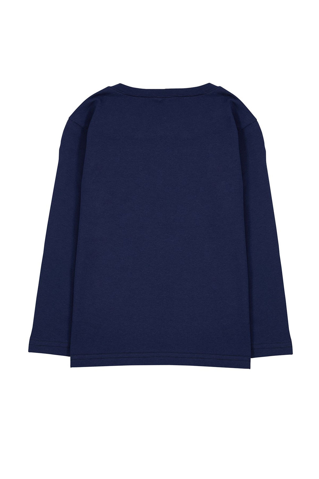 Lacivert Erkek Cocuk Hayvan Desenli Bisiklet Yaka Pamuklu Orme T-Shirt TKDAW25TS00009 - Trendyolmilla фото 6