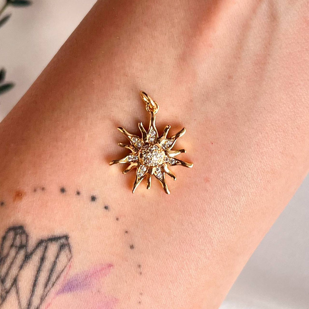 Вставка Солнце (1 шт) - Радуга самоцветов фото 2