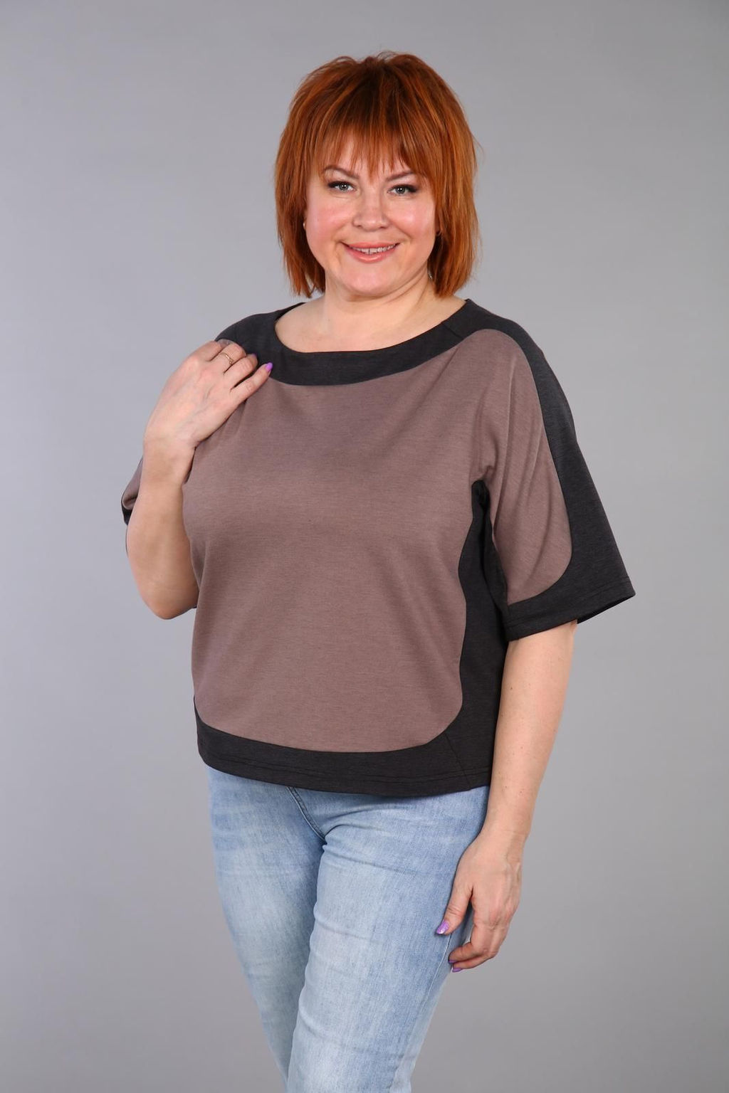 IV-CAPRIZ Профиль - футболка какао фото 3