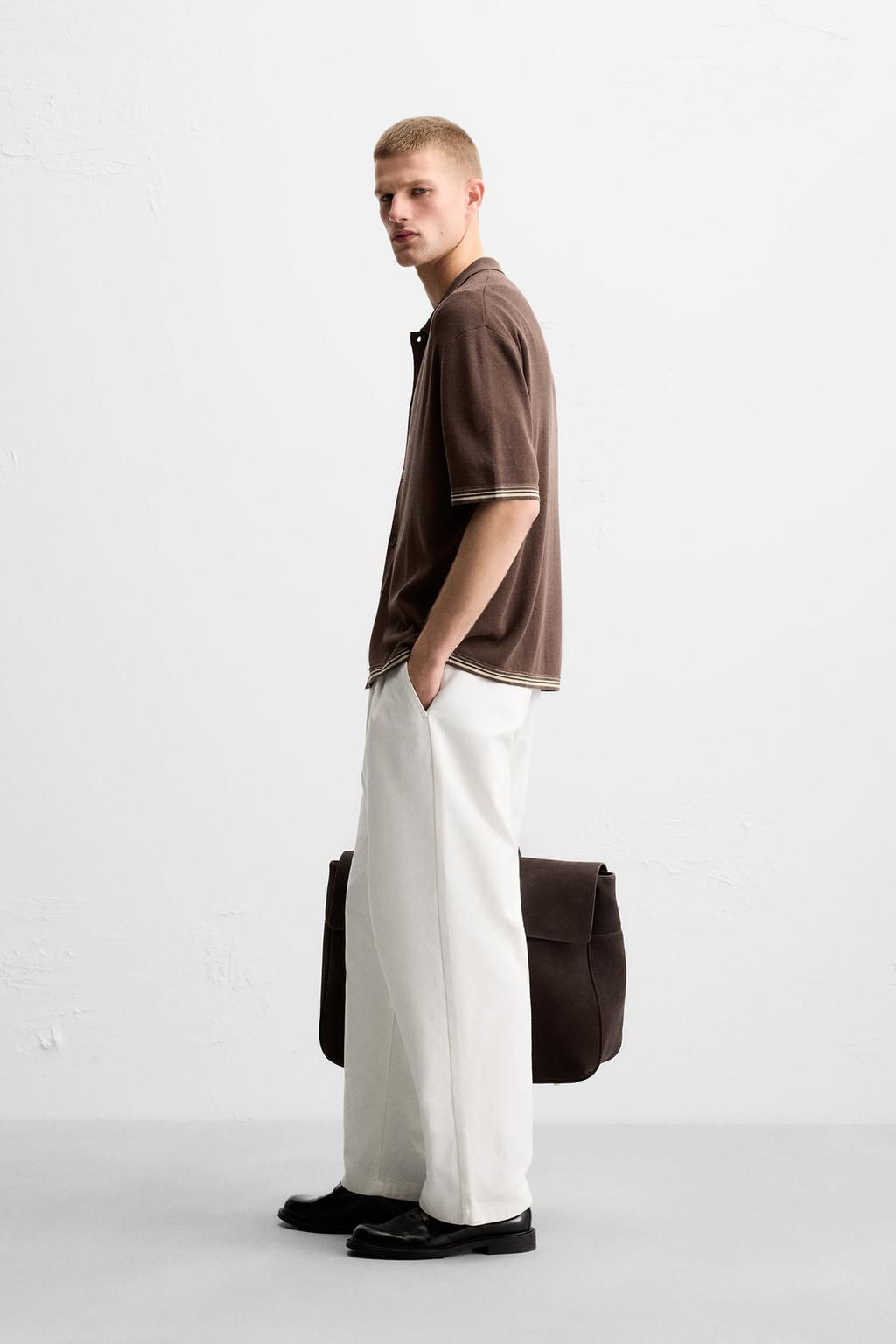 FLOWING KNIT SHIRT - Zara фото 4