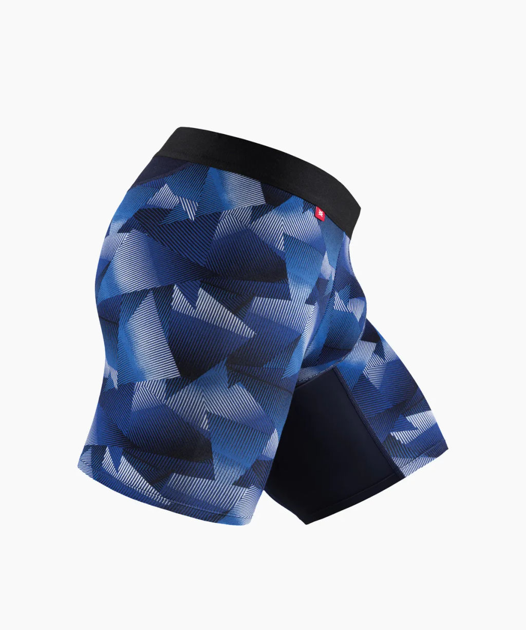 ATLANTIC MH-1202 Трусы шорты Long Performance темно-синий