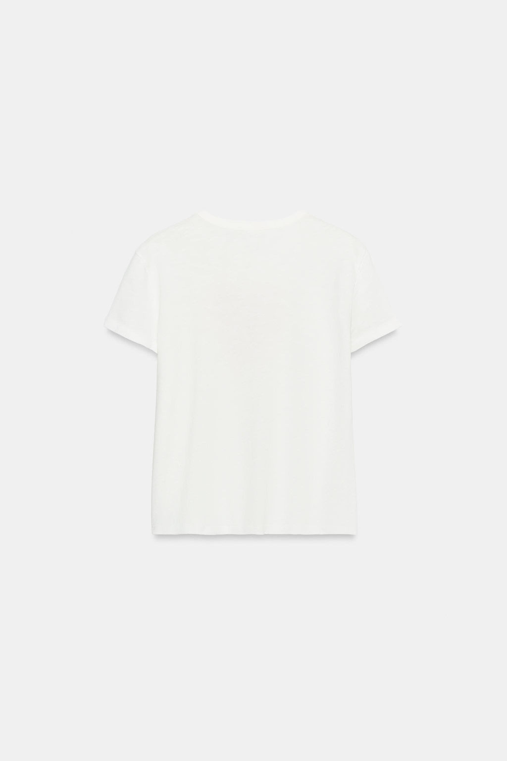 CAMISETA CORAZ?N MANGA CORTA / Blanco