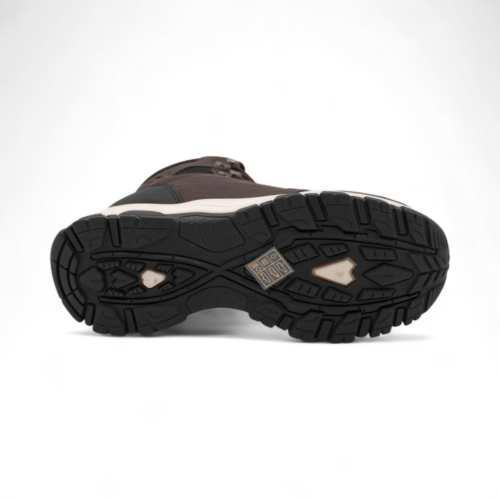 Кроссовки зимние на меху 1922-8 коричневые - Sport фото 4