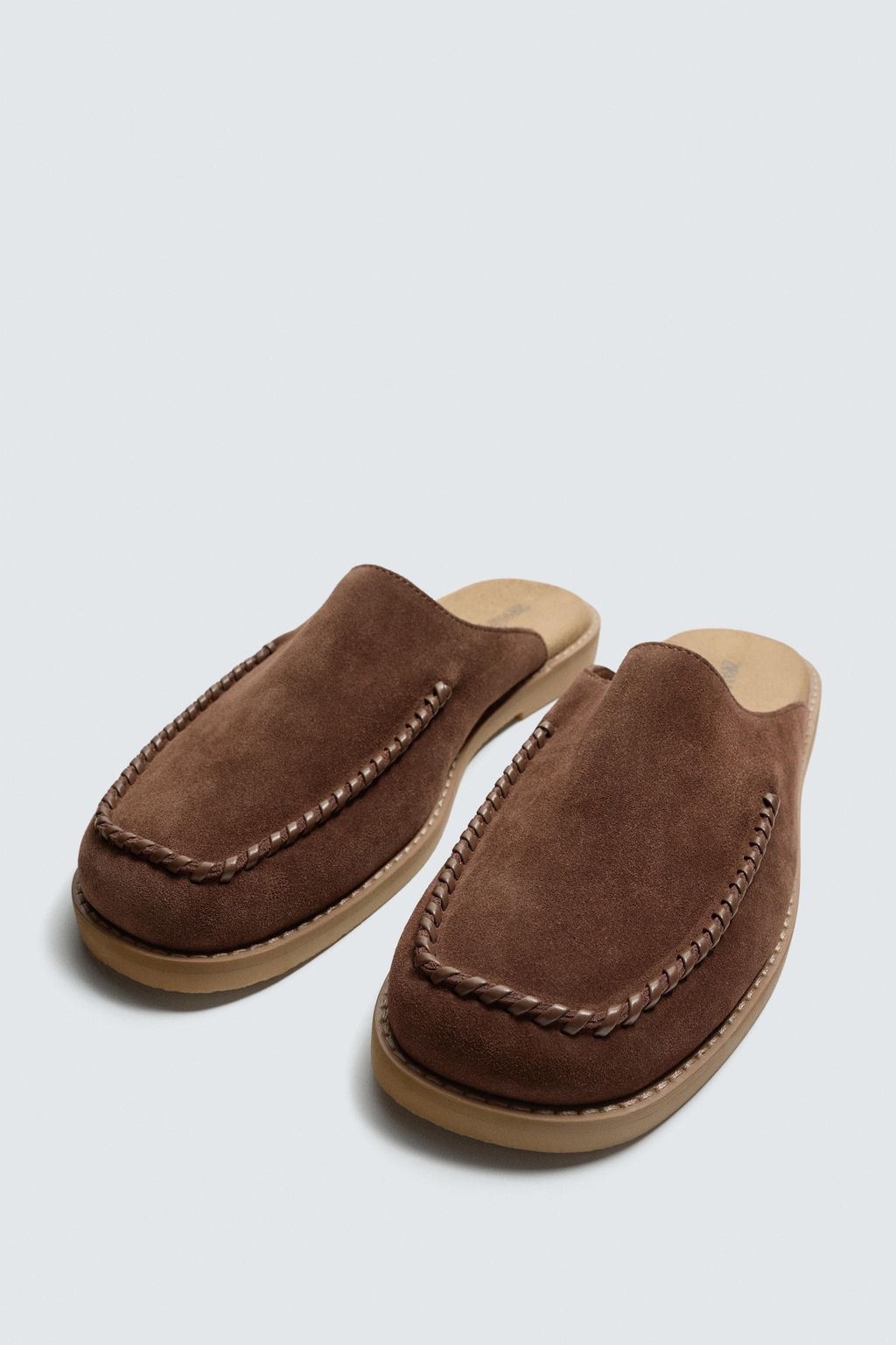 ZUECO PIEL / Marr?n - Zara фото 6