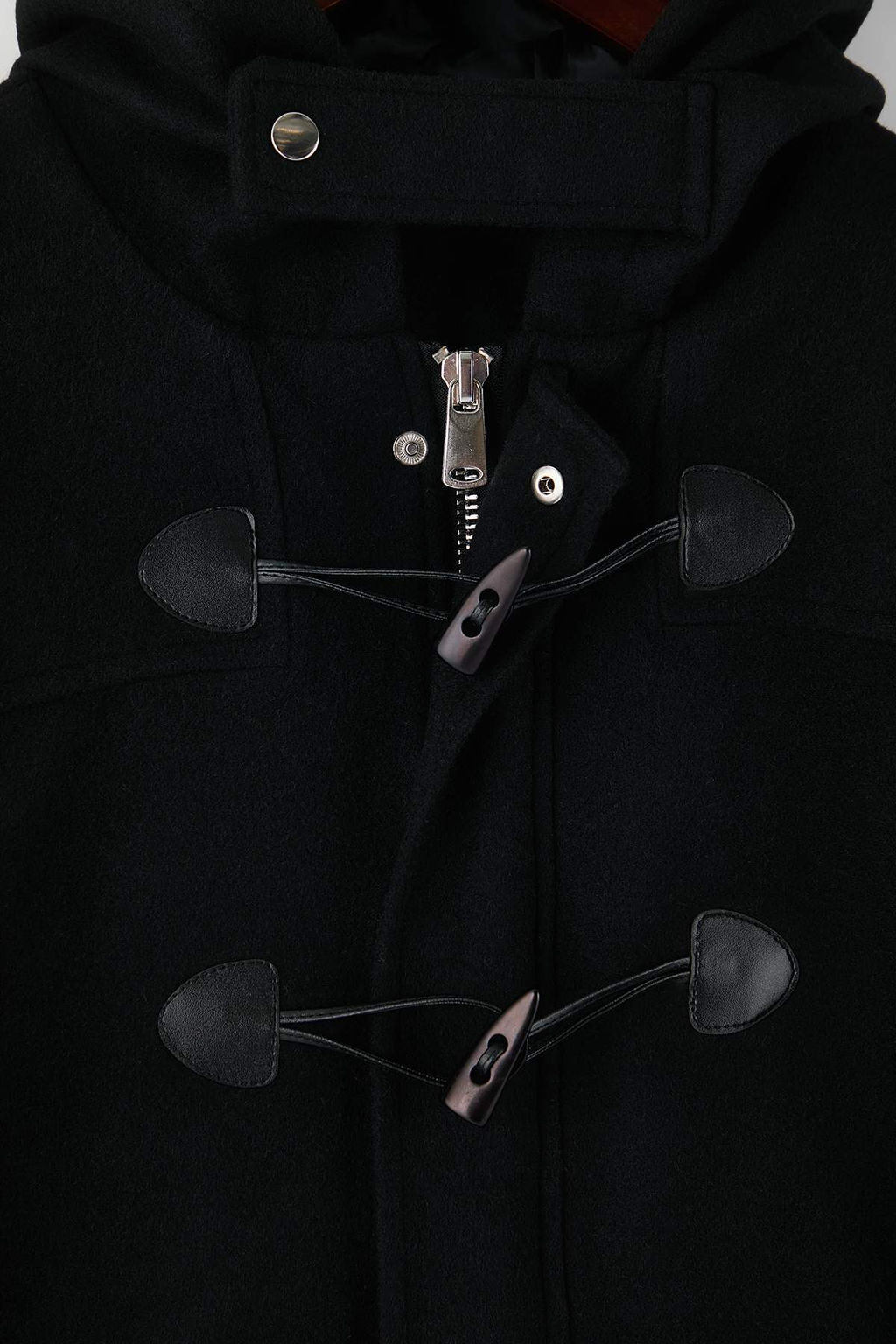 Siyah Oversize Erkek Kaban TMNAW26KB00002