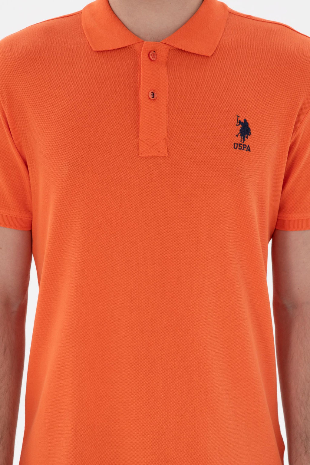 Erkek Slim Fit Polo Yaka Nar _i_e_i Basic Ti__rt Sepette S_rpriz _ndirim - U.s. polo assn фото 6
