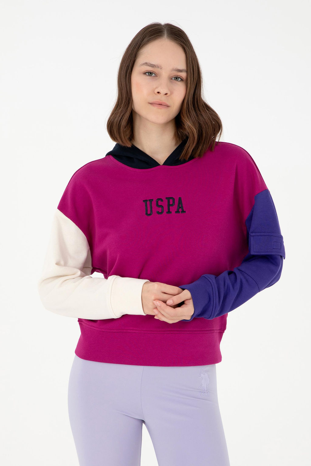 Женский свитшот цвета фуксии Неожиданная скидка в корзине - U.s. polo assn фото 8