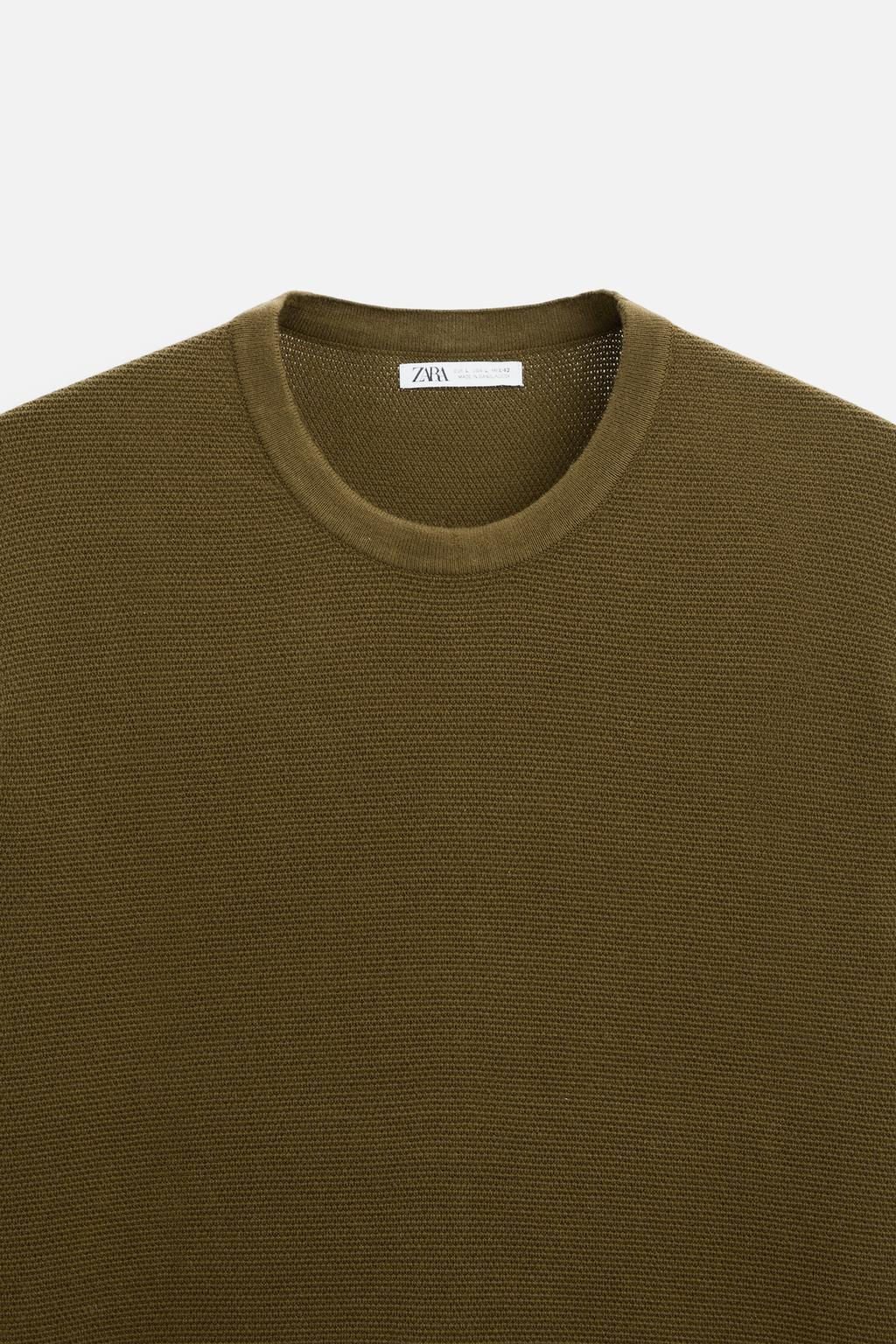 BASIC KNIT T-SHIRT - Zara фото 50