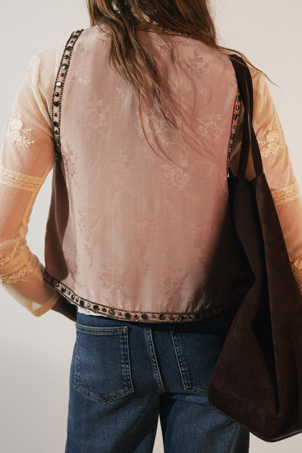 BEADED WAISTCOAT ZW COLLECTION - Zara фото 2