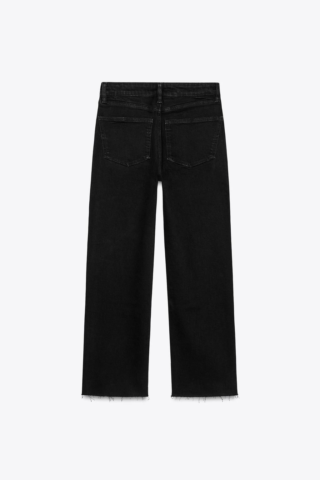 TRF CROPPED FLARE HIGH-WAIST JEANS - Zara фото 19