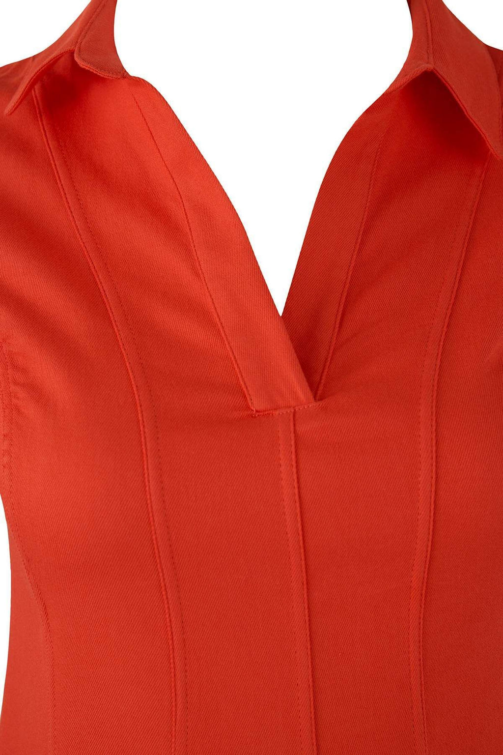 Trendyolmilla Ekru Duz Etegi Belden Ac?lan Dikis Detayl? Mini Dokuma Elbise TWOSS25EL00184  фото 20