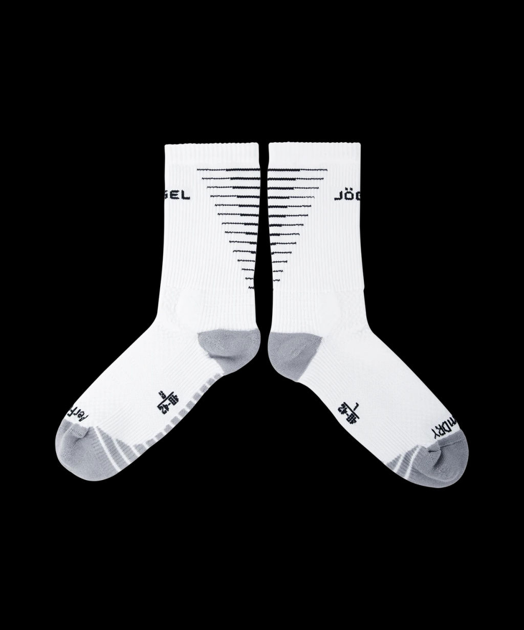 Носки спортивные JOGEL DIVISION PerFormDRY Pro Training Socks, белый  фото 5