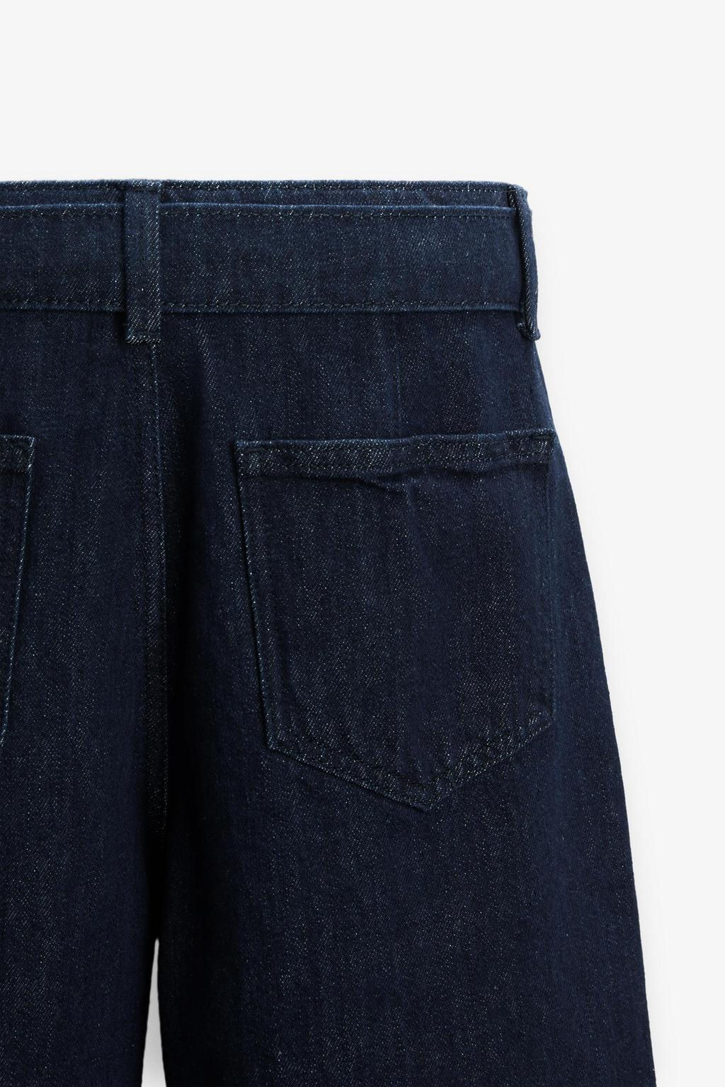 ZW COLLECTION STRAIGHT-LEG MID-RISE JEANS - Zara фото 20