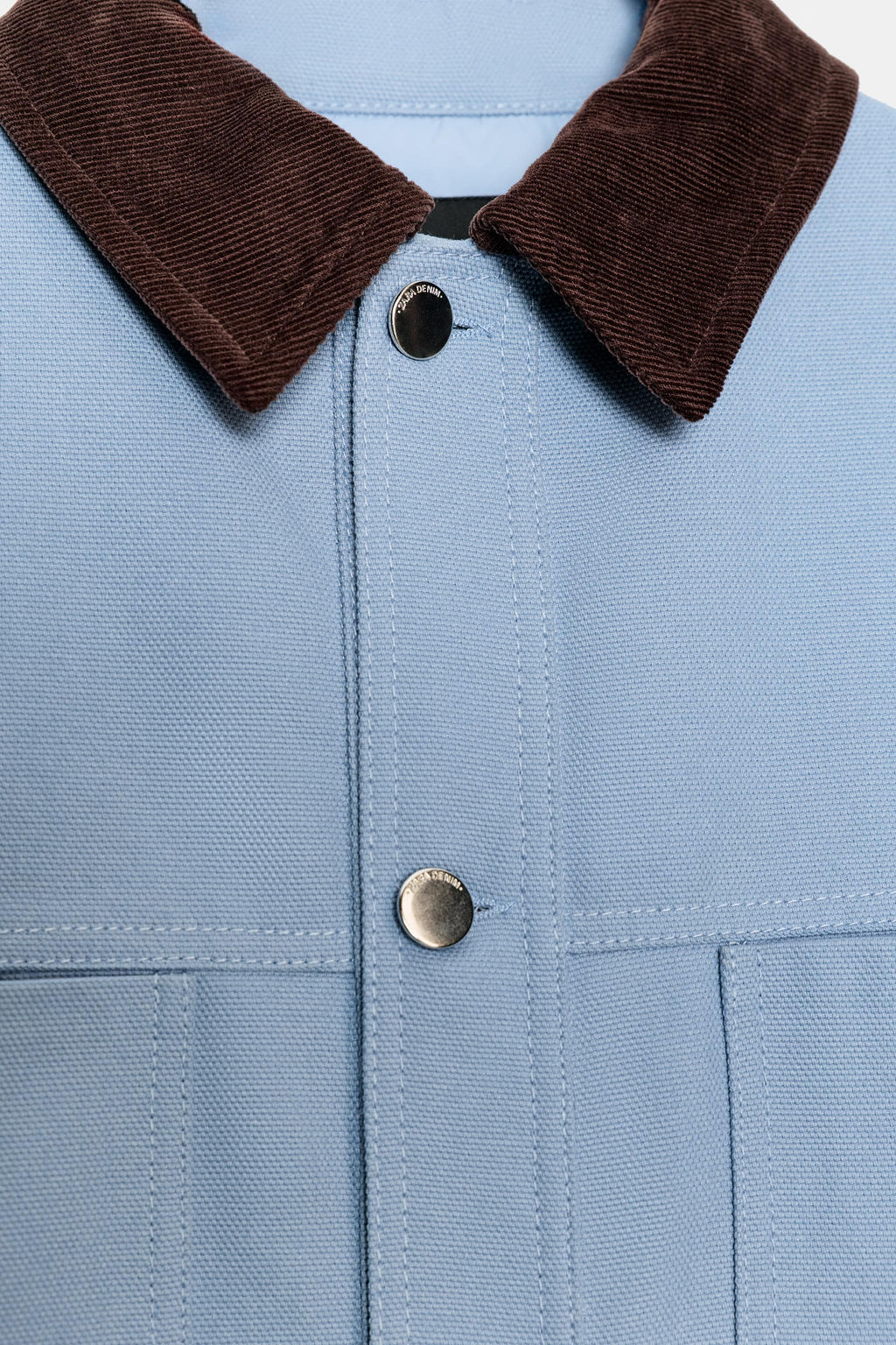 PUFFER JACKET WITH CONTRAST COLLAR - Zara фото 11