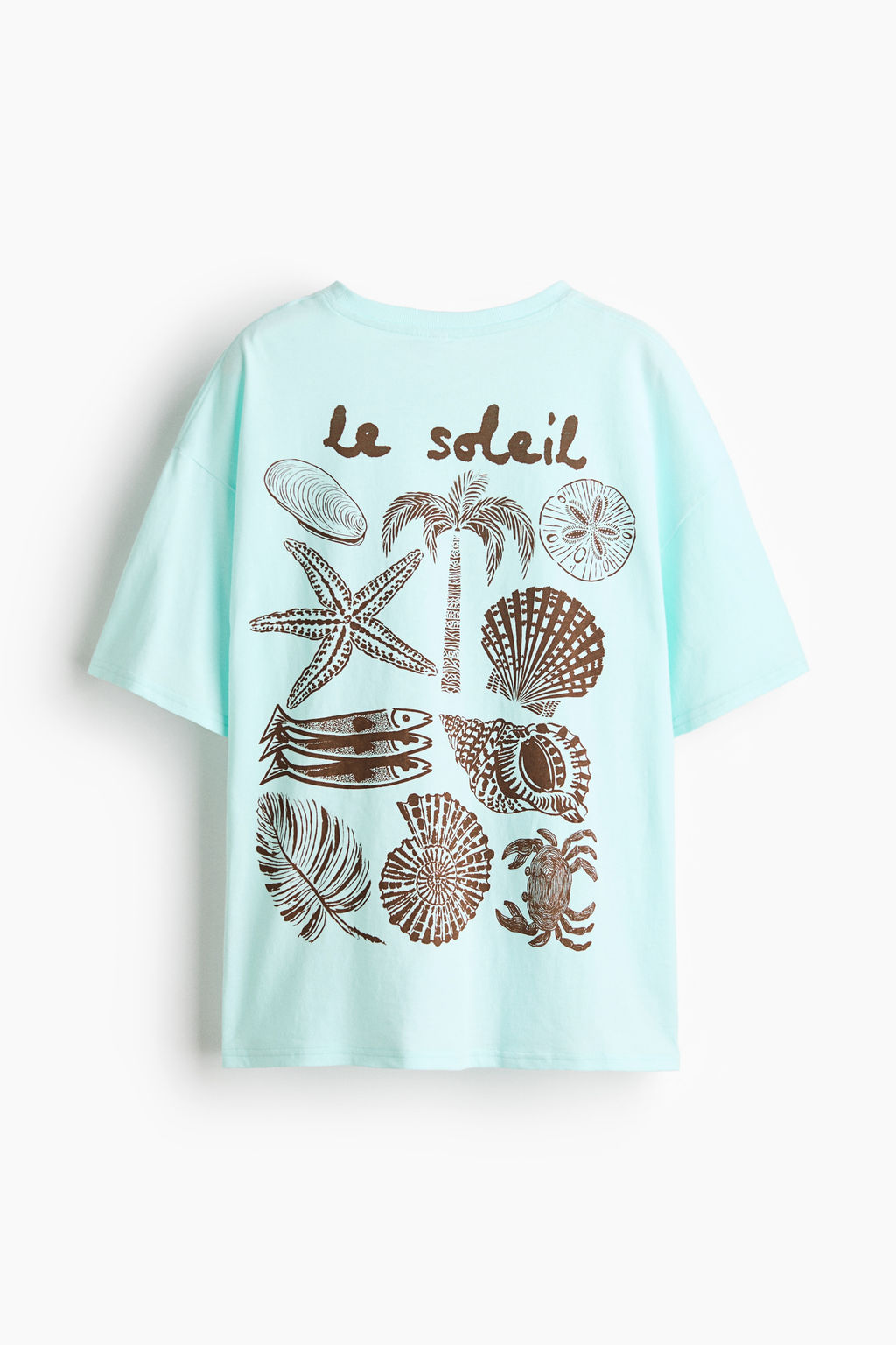 Camiseta oversize estampada - H&m фото 6