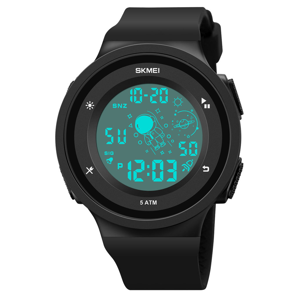 Часы наручные Skmei мужские электронные спортивные 1973black-white