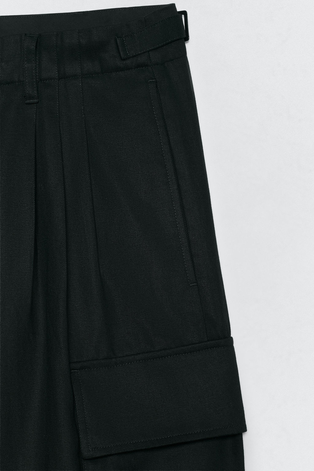 RELAXED FIT CARGO SUIT TROUSERS SOSHIOTSUKI X ZARA  фото 6