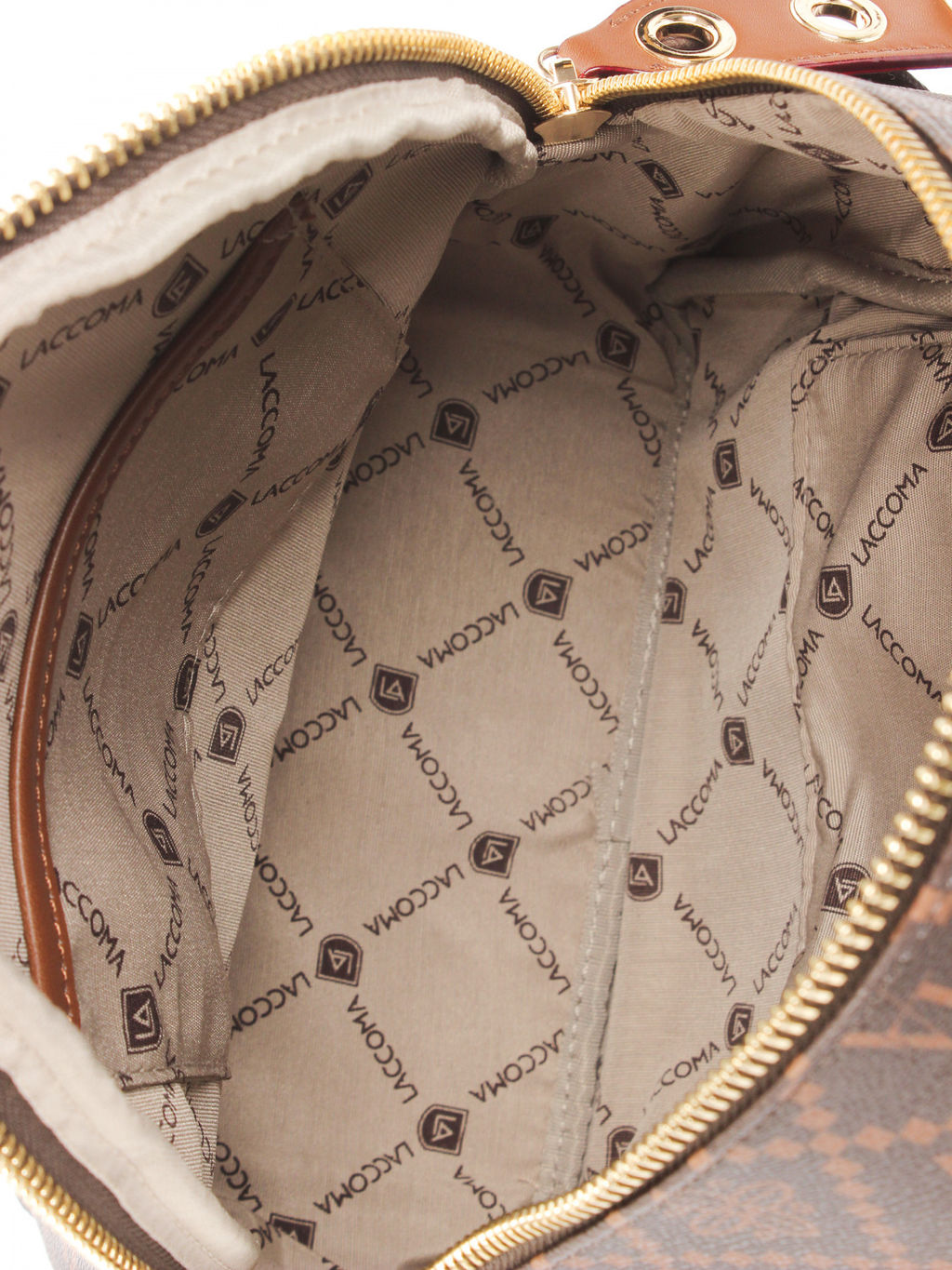 LACCOMA рюкзак АС7303-Россия-шоколад эко кожа хлопок