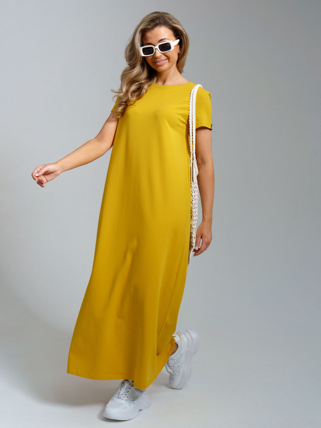 968 Платье "Горчица"