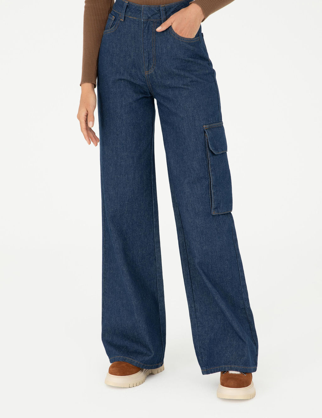 _ndigo Loose Fit Jean Pantolon