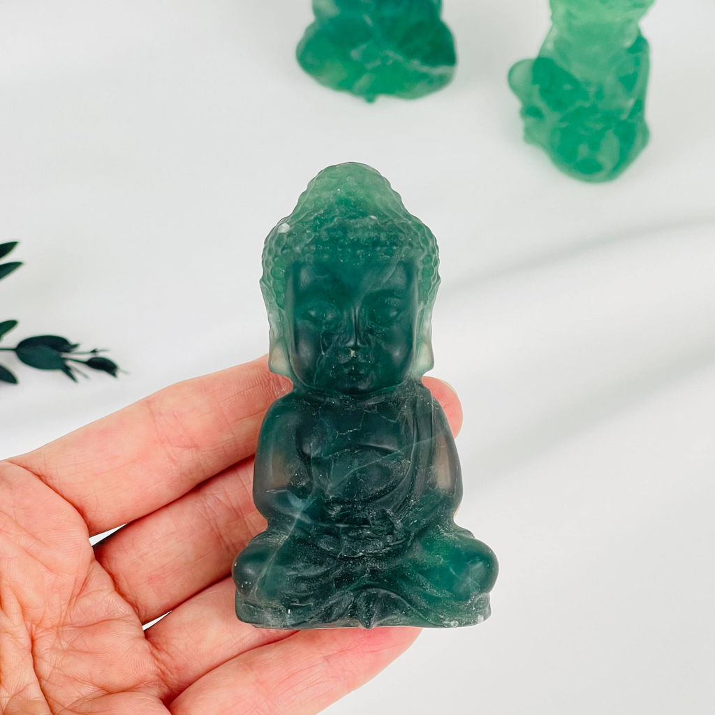 Фигурка Будда из Флюорита