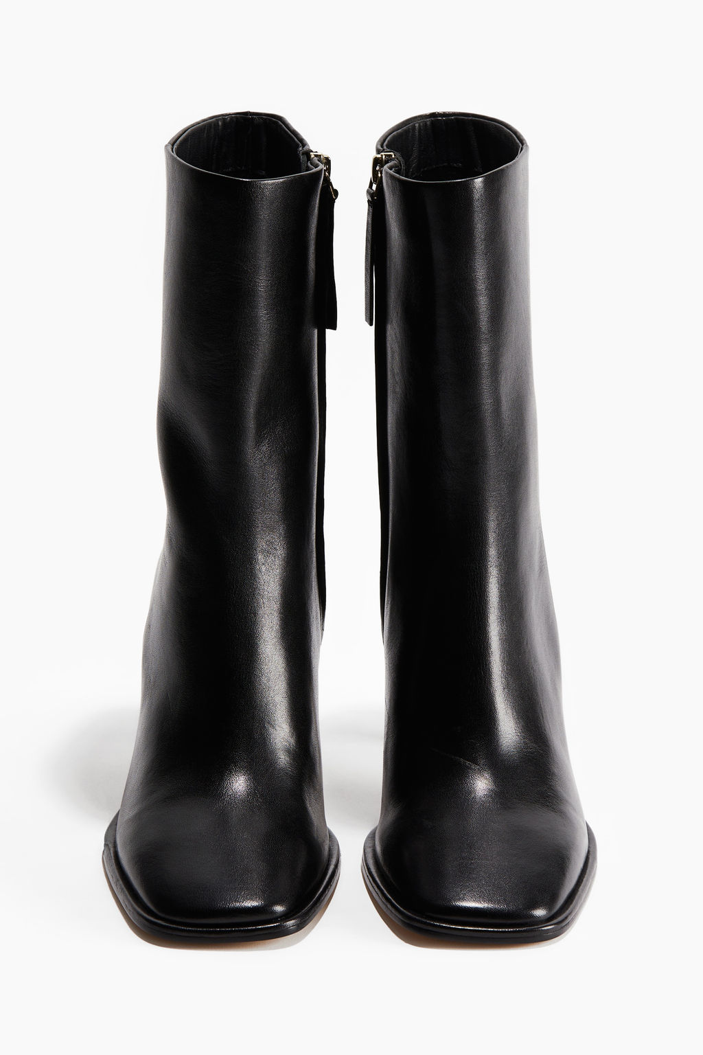 Botines de piel con tacon - H&m фото 5