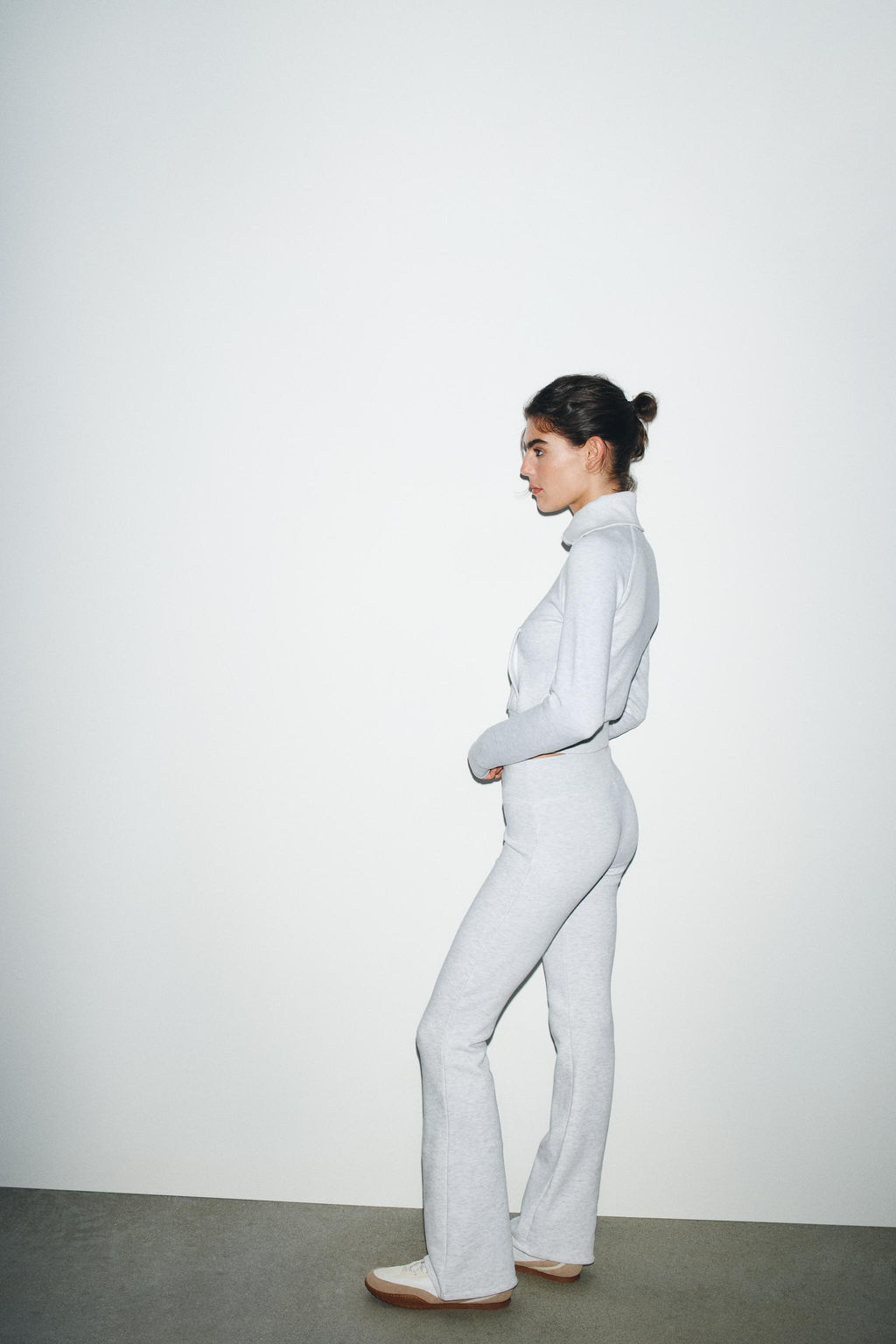 FLARE FLEECE TROUSERS - Zara фото 4