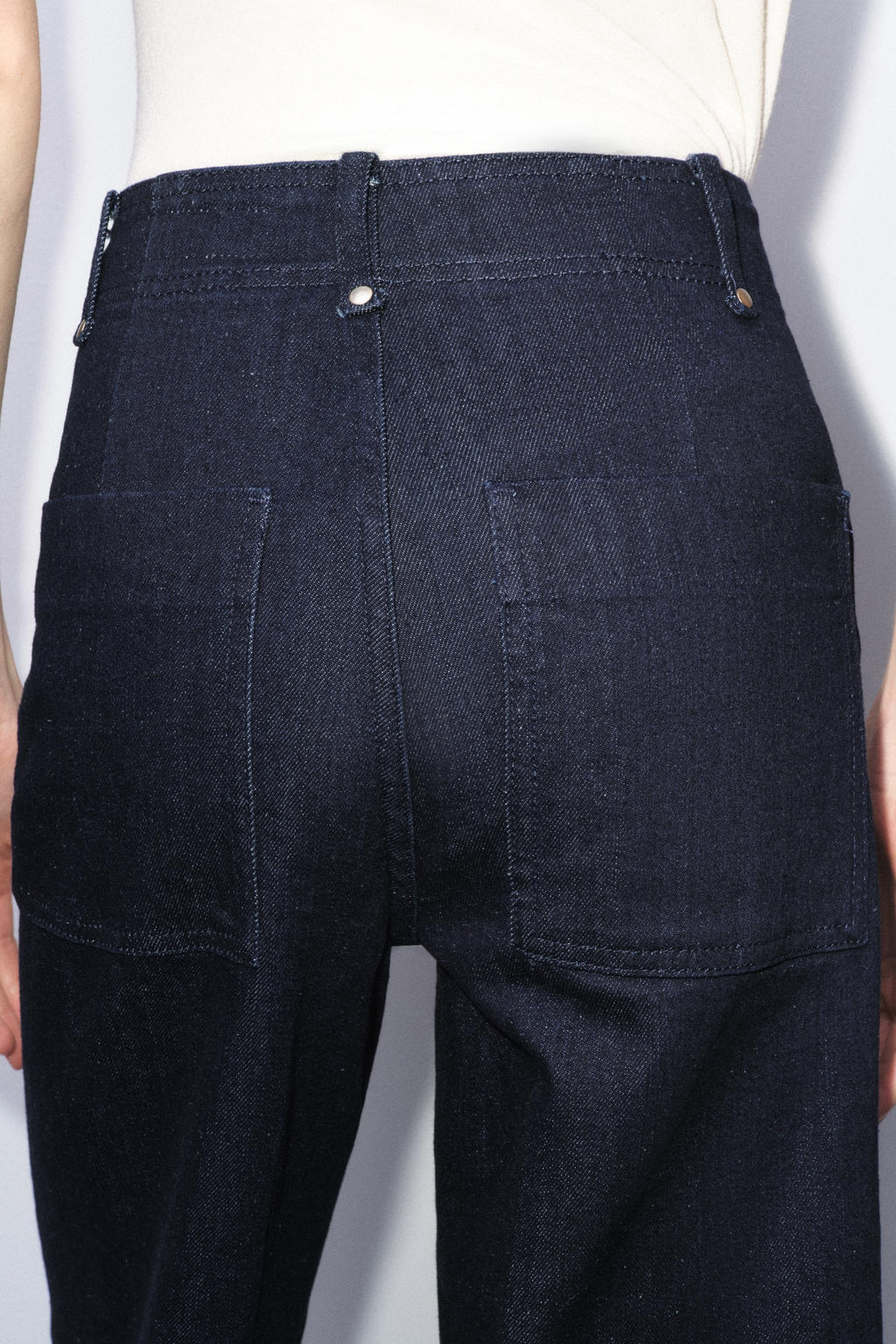 ZW COLLECTION WIDE-LEG HIGH-WAIST JEANS - Zara фото 64