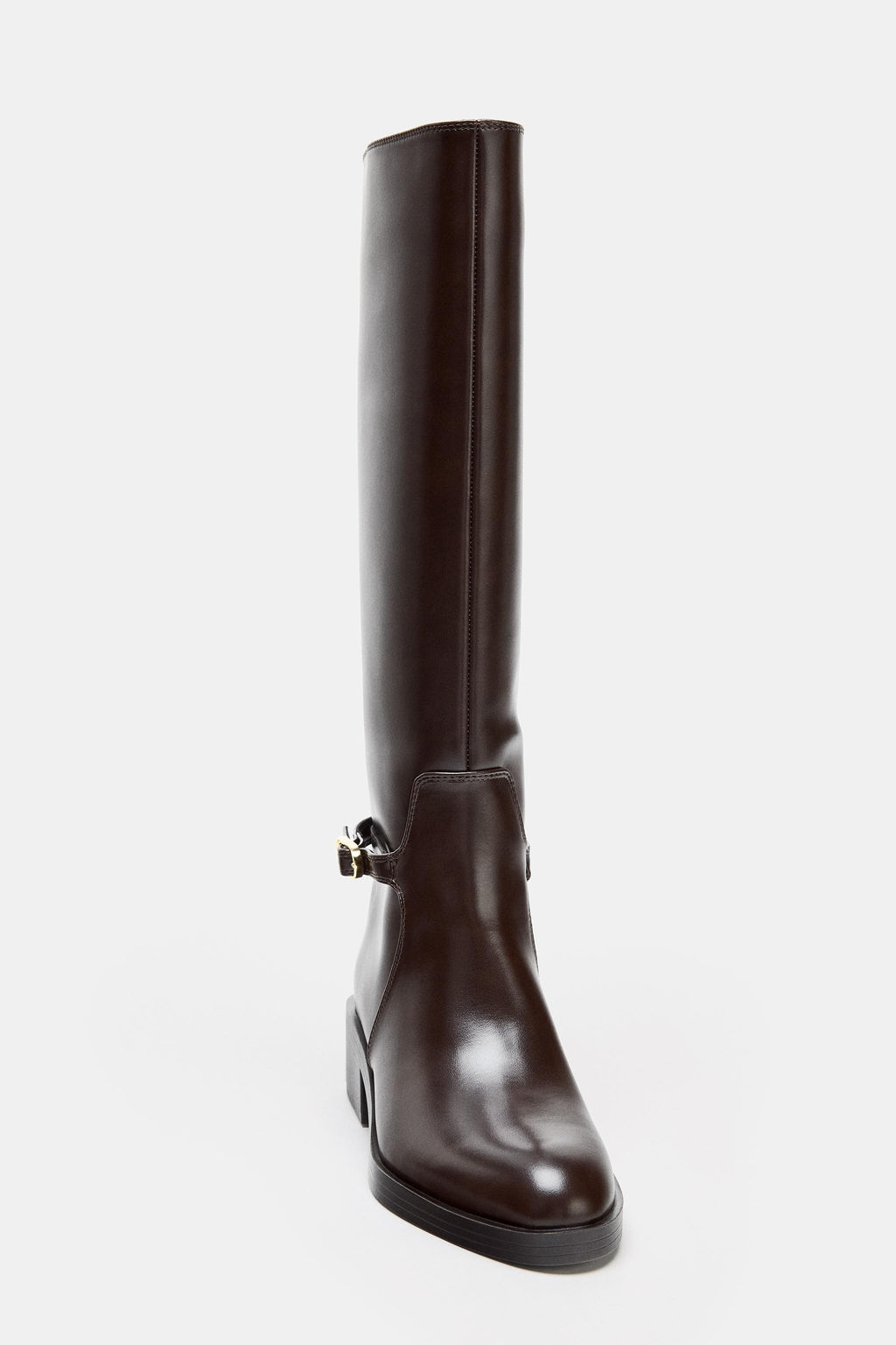 HEELED RIDING BOOTS - Zara фото 5