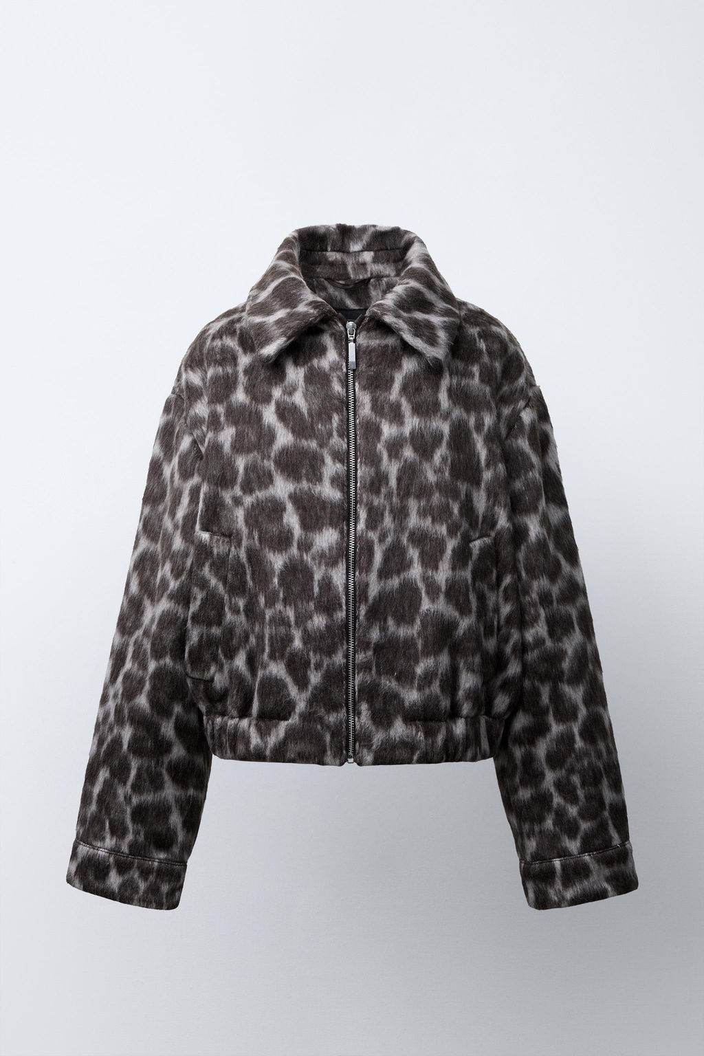 ANIMAL PRINT BOMBER JACKET - Zara фото 2