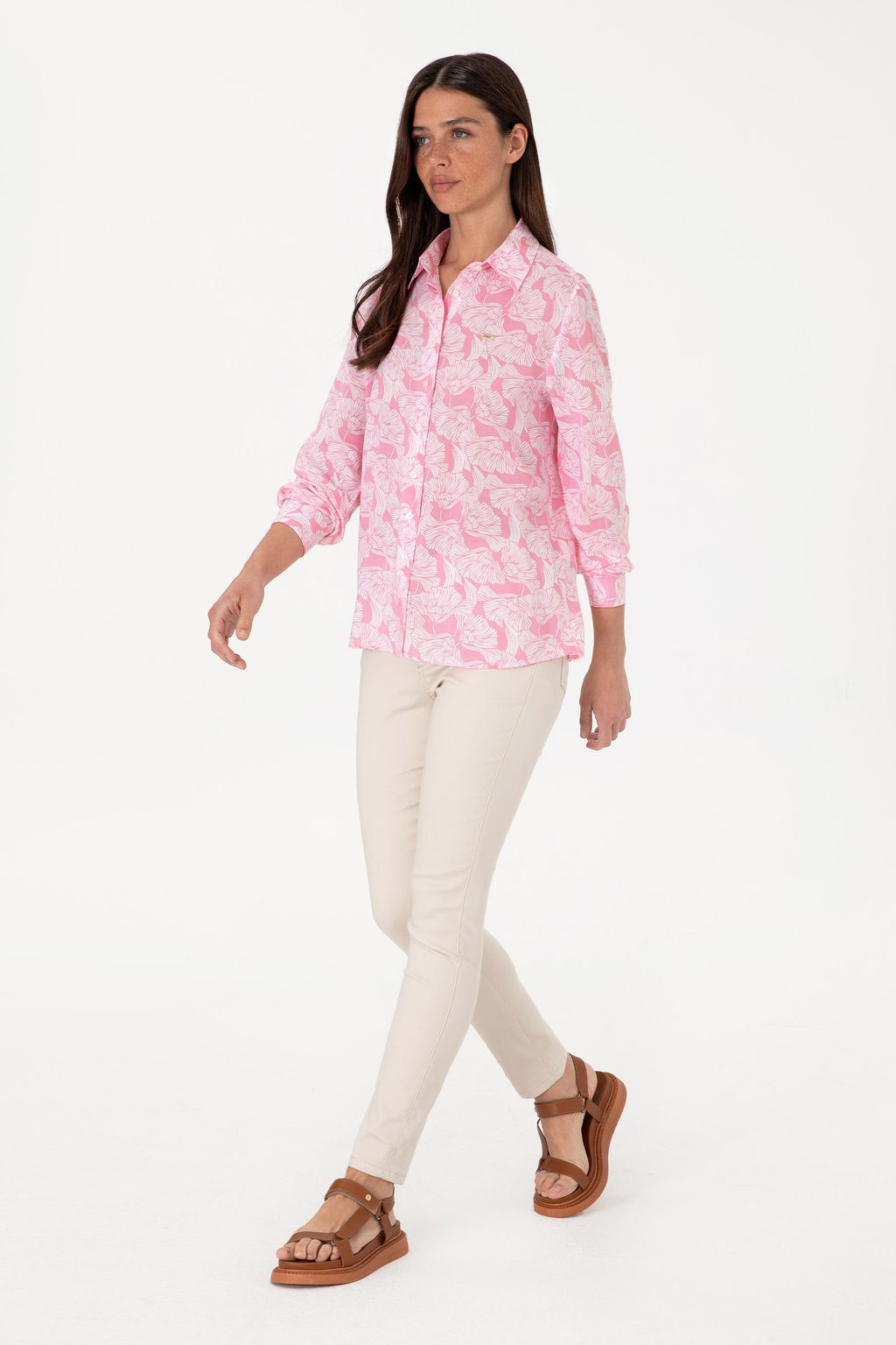 Kad_n Pembe Uzun Kollu G_mlek Sepette S_rpriz _ndirim - U.s. polo assn фото 4