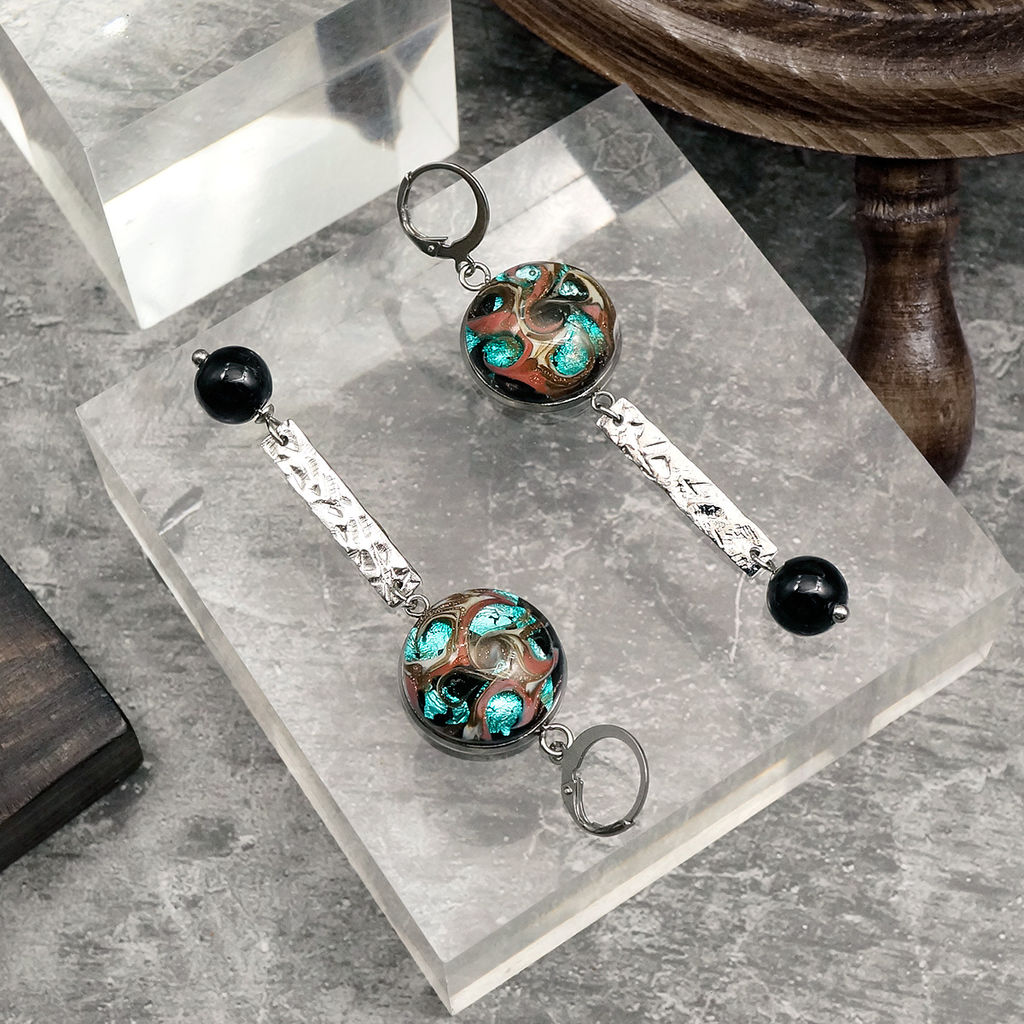 Серьги из муранского стекла - Vloes фото 4