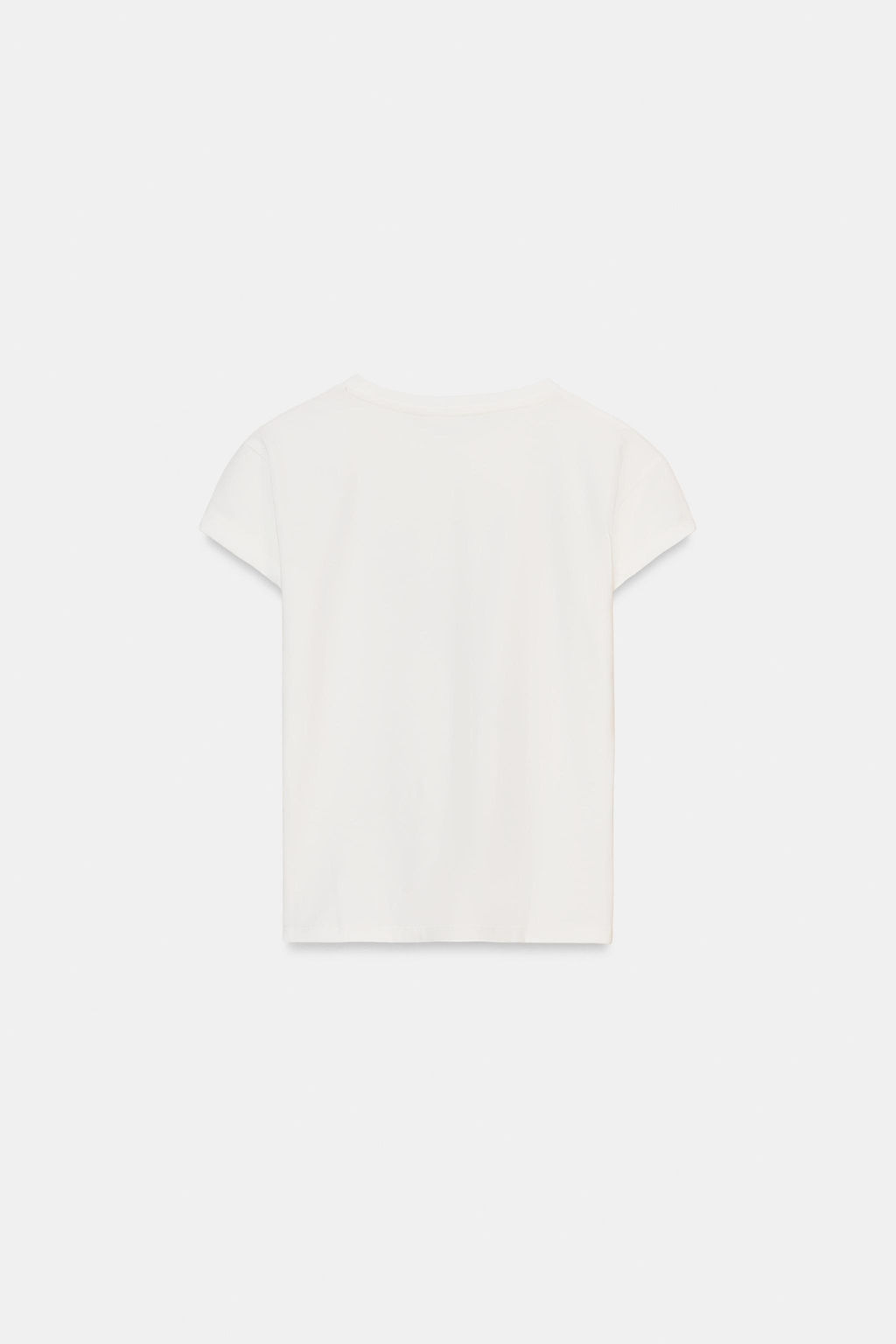 T-SHIRT WITH CONTRASTING TRIMS - Zara фото 16
