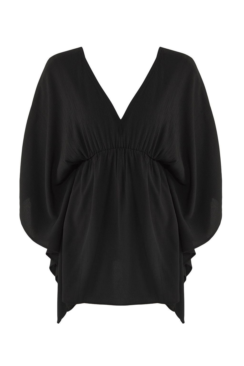 TRENDYOLMILLA Ekru Oversize Midi Dokuma 100% Pamuk Plaj Elbise TBESS25EL00127 фото 11