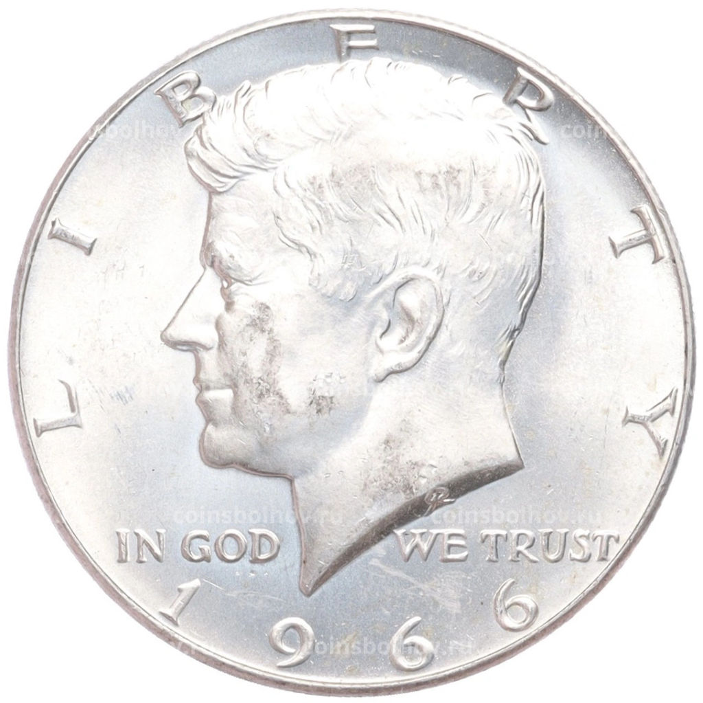 1/2 доллара (50 центов) 1966 года США