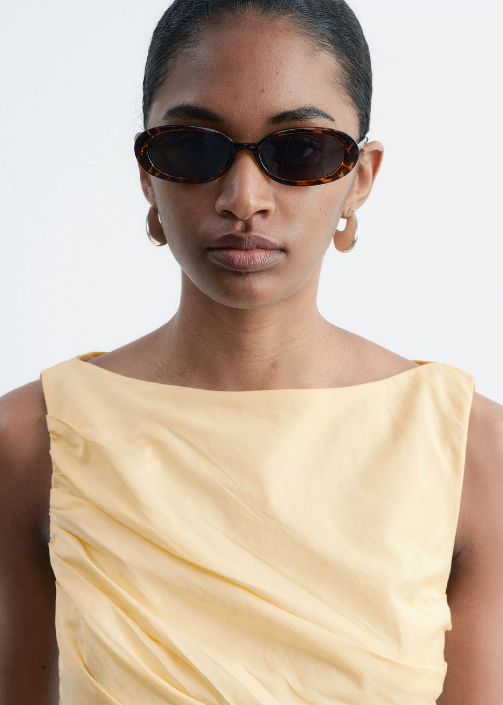 Top texturizado con cuello barco - H&m фото 6