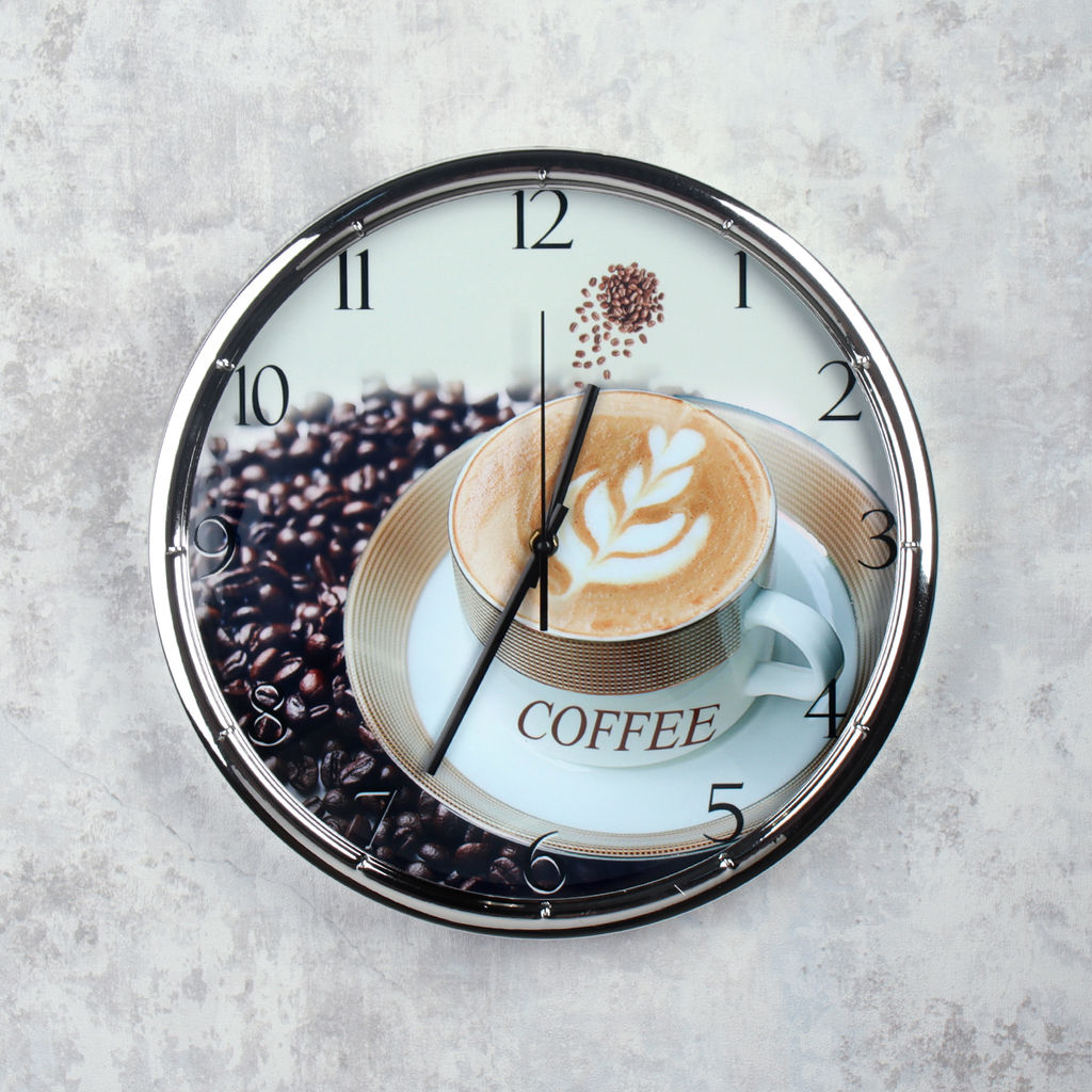 Цена за 1 шт. Часы настенные 35 см / 5600 /уп 12/ - Галеонтрейд фото 5