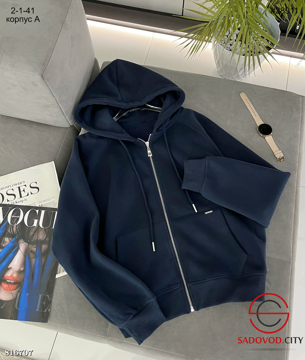 Тёплая толстовка на велюре - Bruno фото 2