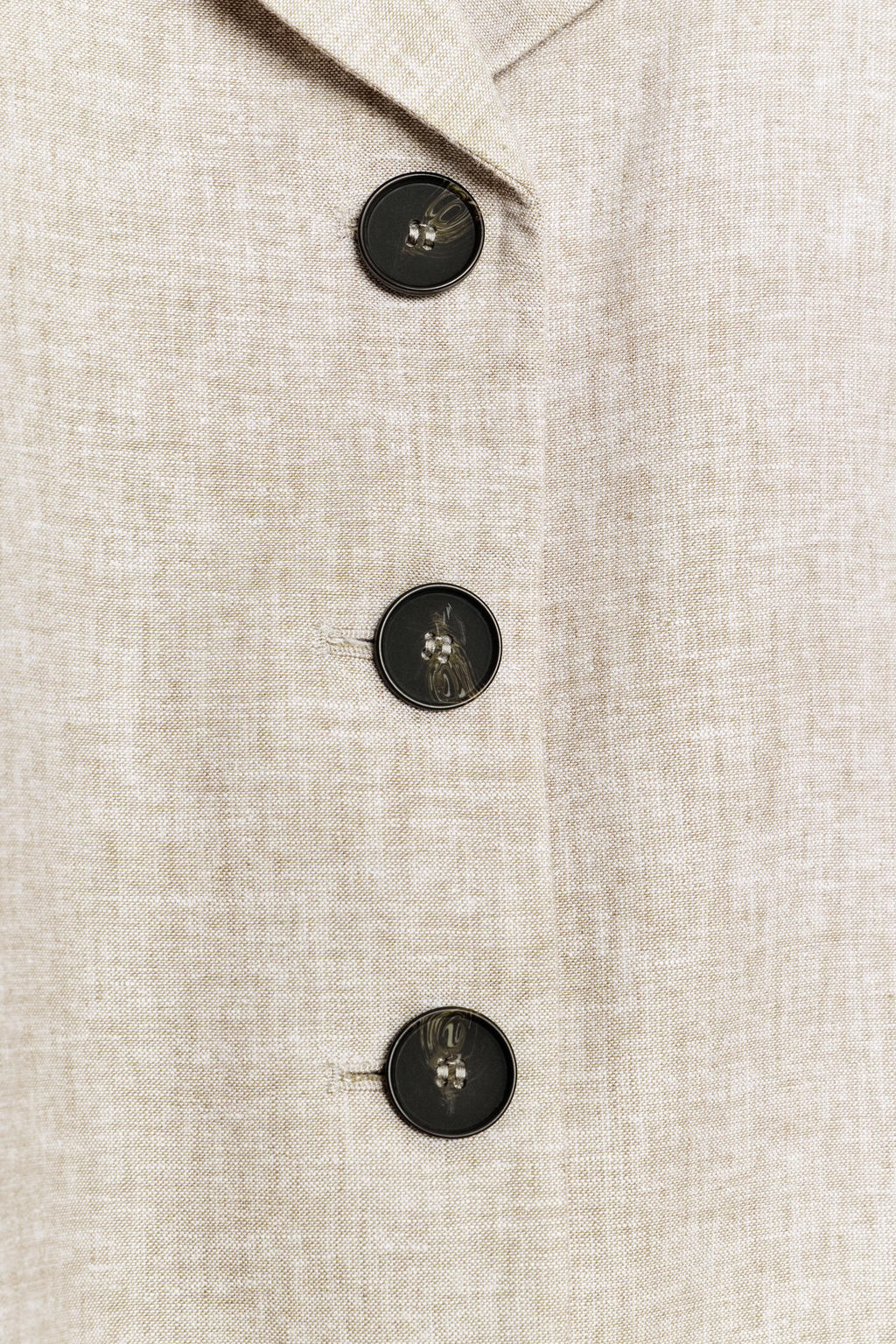 BLAZER RECTA PINZAS CON LINO / Arena / Vigor? - Zara фото 10