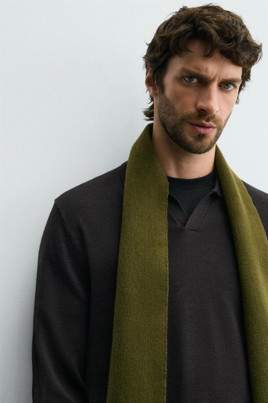 100% WOOL KNIT POLO SHIRT - Zara фото 5